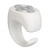Phone Remote Controller Ring Bluetooth Page Turning Shutter Remote Scrolling Ring Clicker for Android White