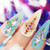 24 Grid Flat Resin Nail Rhinestones 3500 Pcs Nail  for Acrylic Nails Manicure DIY Nail Decorations