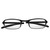 Portable Lightweight Folding Presbyopic Glass Fatigue Relieve Reading Glasses (Black 3.5)