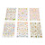 6 Sheets Butterfly Nail Art Stickers Kit Self Adhesive DIY Nails Stickers for Women Girls Nail Art Design