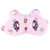 Cartoon Eye Mask Cover Sleeping Snoring Eyeshade Cute Kitty Travel Nap Rest Eyepatch Pink