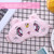 Cartoon Eye Mask Cover Sleeping Snoring Eyeshade Cute Kitty Travel Nap Rest Eyepatch Pink