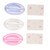 3pcs Nail Art Stamper Set Various Patterns Soft Silicone Manicure Stamping Tools for Nail Salon