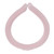 Wearable Neck Cooling Tube for Summer Heat Reusable Hands Free Reduce Swelling Neck Cooler Wrap Peach Pink