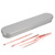 3pcs Stainless Steel Ear Pick Double Head Ear Wax Remover Curette Tweezers Set (Rose Gold)