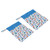 2Pcs Stroller Hanging Bag Baby Products Storage Parquet Double Zipper Pocket Wet Dry Separation Portable Organizer B07