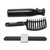 Detangling Curved Vent Brush Spray Bottle Hair Clip Pin Wristband Holder Beard Hair Styling Tool Black