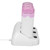 3pcs Epilator Machine Set Portable Electric Hair Removal Wax Epilator Machine Kit for Travel EU Plug 220V