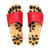Reflexology Naturopathy Foot Massage Slippers Acupuncture Health Care Massage Shoes (Red 38)