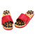 Reflexology Naturopathy Foot Massage Slippers Acupuncture Health Care Massage Shoes (Red 38)