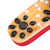 Reflexology Naturopathy Foot Massage Slippers Acupuncture Health Care Massage Shoes (Red 38)