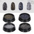 4 Boxes Nail Rhinestones Glitter Micro Crystal DIY Nail Accessories Shiny Manicure Tool