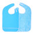 Adult Elderly Anti Oil Reusable Waterproof Bib Apron Eating Bib Dining Aid Protector(Sky Blue 45x65cm )