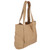 Canvas Tote Bag with Yoga Mat Carrier Women Yoga Pilates Gym Workout Shoulder Bag for Office Travel Apricot