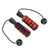 Cordless Jump Rope Noiseless Sports Weighted Ropeless Jump Rope Tools for Indoor Fitness