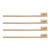 8 In 1 Bamboo Toothbrushes Cleaning Gum Sustainable Soft Bamboo Toothbrushes White