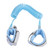 2.5m / 8.2ft Kid Leash Harness Anti Lost Wrist Link Safety Wrist Leash for Toddlers BabyBlue
