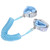 2.5m / 8.2ft Kid Leash Harness Anti Lost Wrist Link Safety Wrist Leash for Toddlers BabyBlue