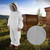Professional Beekeeping Protective Full Body Jacket Smock Suit with Veil Hood (L)