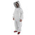 Professional Beekeeping Protective Full Body Jacket Smock Suit with Veil Hood (L)