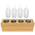Massage Oil Heater 4 Bottles Constant Temperature Quick Heating Removable Lotion Warmer 110‑240V US Plug