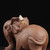 Cute Elephant Backflow Incense Burner Ceramic Incense Holder for Decor