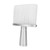 Portable Neck Face Hair Remover Brush Hair Dust Cleaning Sweeping Brush (Silver)