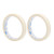 2PCS Nail Art Adhesive Tape ABS Nail Art Tape for Manicure Salons Home Use Width 1.2cm Length 17m