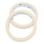 2PCS Nail Art Adhesive Tape ABS Nail Art Tape for Manicure Salons Home Use Width 1.2cm Length 17m