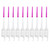 Anself  160PCS Interdental Brushes Ultra Tight Bristles Tooth Interdental Cleaners Silicone Toothpick Brush Cleaners Disposable Dental Brushes Between Teeth
