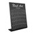 50Pcs Nail Art False Tips Chart Display Board Palette Nailtips Polish Gel Color Card (Black)