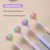Pack of 2 3 4 Three Sided Toothbrushes Soft Bristle Toothbrush for Adults V Shaped Toothbrush Non Slip Cleaning Toothbrush