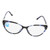 Progressive Multifocal Reading Glasses for Men Women Anti Blue Ray Progressive Lens Glasses for Gaming TV Phones +200 Black Blue Frame