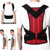Unisex Adjustable Posture Corrector Brace Hunchback Correction Belt Back Spine Support2XL Red