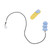 Hearing Aid Holder Cute Clips Prevent Lost Hearing Aids Fixation Rings Lanyard for Seniors Children