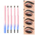 Double Head Machete Eyebrow Pencil Waterproof and Sweat Proof Makeup Cosmetic Tool  Double Ended Revolving Brow Pen