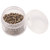 1000pcs 3mm x 2mm Silicone Micro Links Rings Beads Hair Extension ToolLight Brown