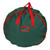Christmas Wreath Storage Bag 600D Oxford Cloth Waterproof Tear Resistant Dual Zippered Xmas Wreath Container