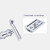 Man Shaving Razor Classic Double Edge Razor and Base Safety Shave (Blue Razor)