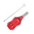 28mm Tattoo Machine Grip Aluminum Alloy Cartridge Needles Tattoo Grip Tattoo SuppliesRed