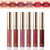 6pcs Professional Waterproof Matte Metallic Lipstick Long lasting NOn sticky Liquid Lips Makeup