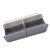 Wall Mounted Clamshell Storage Box 2 Grids Multifunctional Dustproof Flip Storage Box for Home Kitchen Bathroom Office