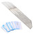 50pcs Tattoo Needle Microblading Eyebrow Tattoo Fast Coloring Needle Blade AccessoryCurved Microblading 18 Pin