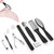 10pcs Pedicure Tool Set Stainless Steel Dead Skin File Cuticle Nippers Nail Clipper