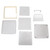 1#100 Holes Capsules Filling Tool Empty Capsule Plates Capsule Filling Machine1# Transparent