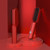 Electric Straightener Comb Mini Portable Fast Heating Rechargeable Multifunctional Straight Hair Comb Red