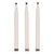 3pcs FOCALLURE Liquid Eyebrow Pencil 4-Fork Eyebrow Pen LongLasting Waterproof Cosmetic Tool