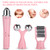 3in1 3D Roller Massager Face Lifting Body Slimming Tightening Skin (Pink)