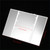 1pc Tri  sided Foldable 8 Led Brightness Lights Desktop Table Makeup Cosmetic Mirror (White)