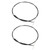 Wheelchair Brake Line Tensile High Strength Replacement Pull Wire Steel Hand Brake Cable